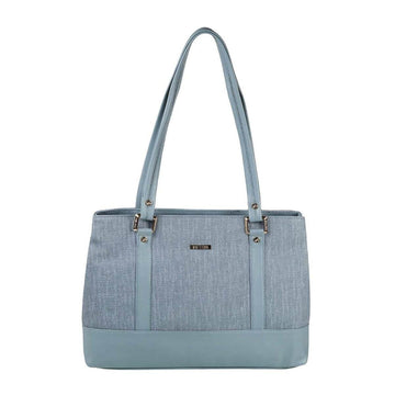 Textured Blue Tote BA-11