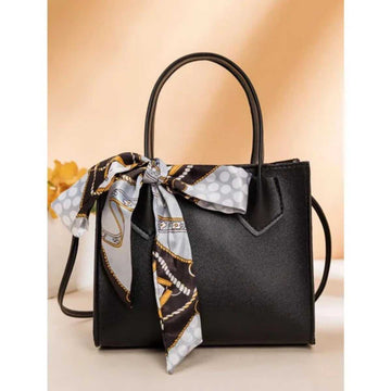 Mini Malist Scarf Decor Satchel Bag